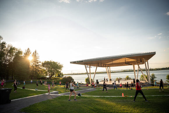 Zumba en plein air