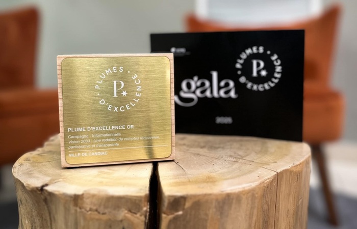 Candiac remporte une Plume d’excellence OR pour sa campagne Vision 2033