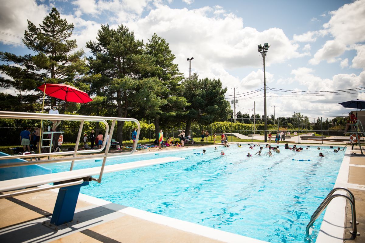 Piscine et jeux d'eau